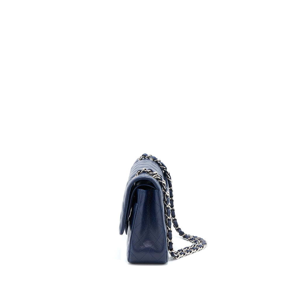 chanel-medium-classic-double-flap-bag-caviar-navy-blue-shw