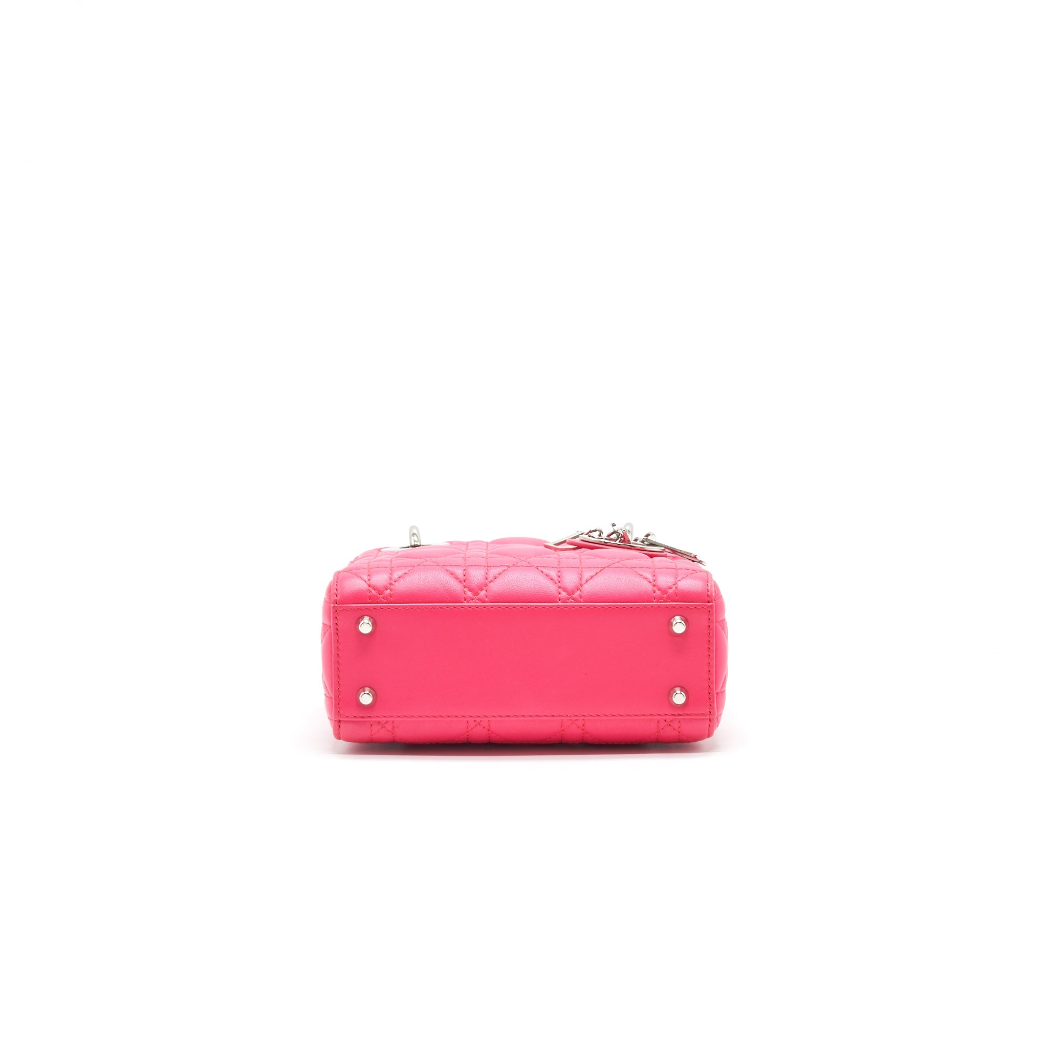 christian-dior-mini-lady-dior-lambskin-pink-with-shw