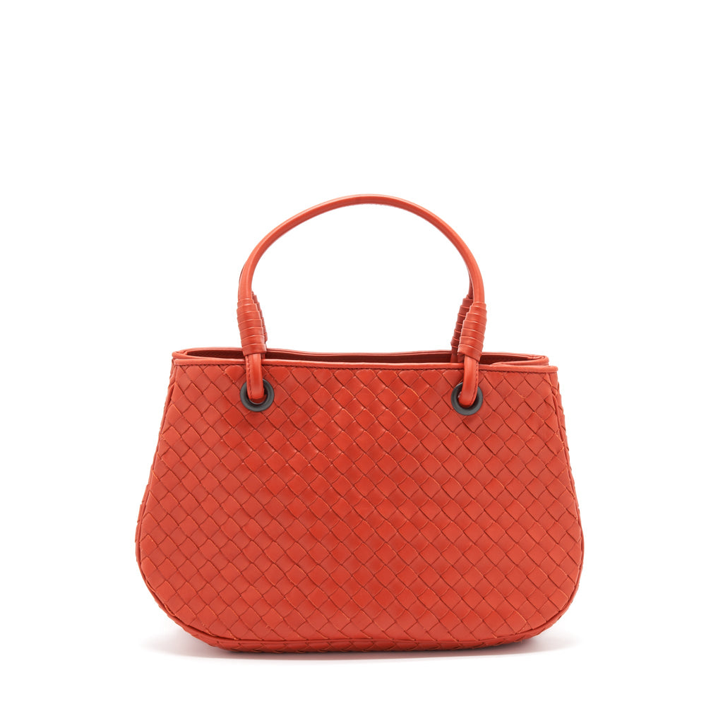 bottega-veneta-tote-bag-orange-ruthenium-gold-hardware