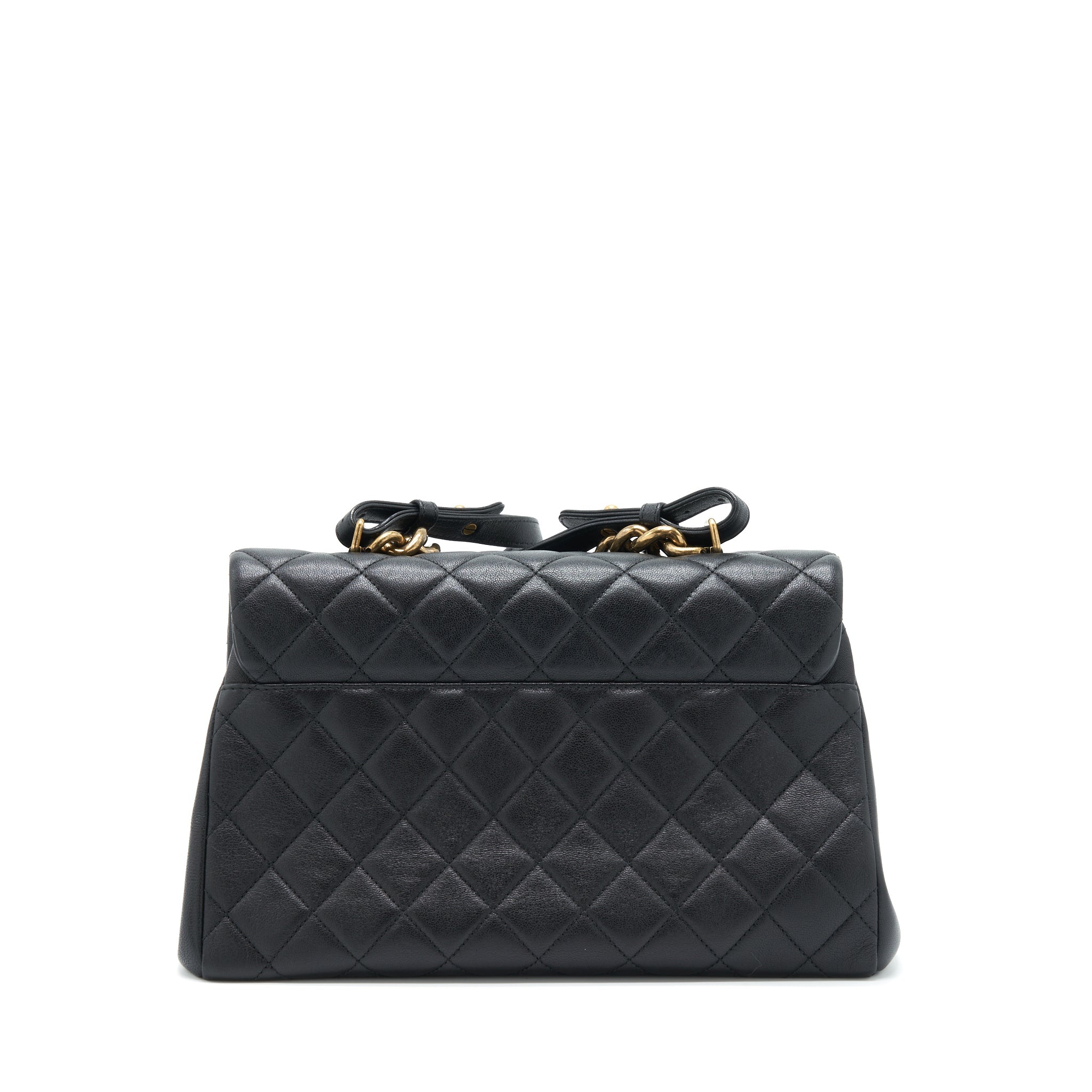 chanel-large-flap-bag-calfskin-black-ruthenium-gold-hardware