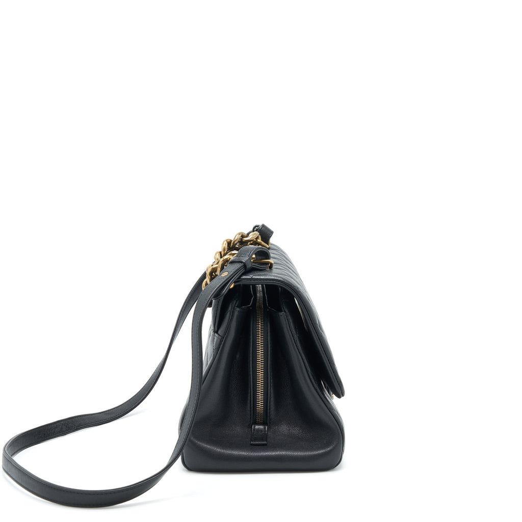 chanel-large-flap-bag-calfskin-black-ruthenium-gold-hardware