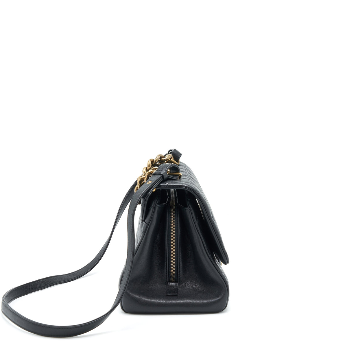 chanel-large-flap-bag-calfskin-black-ruthenium-gold-hardware