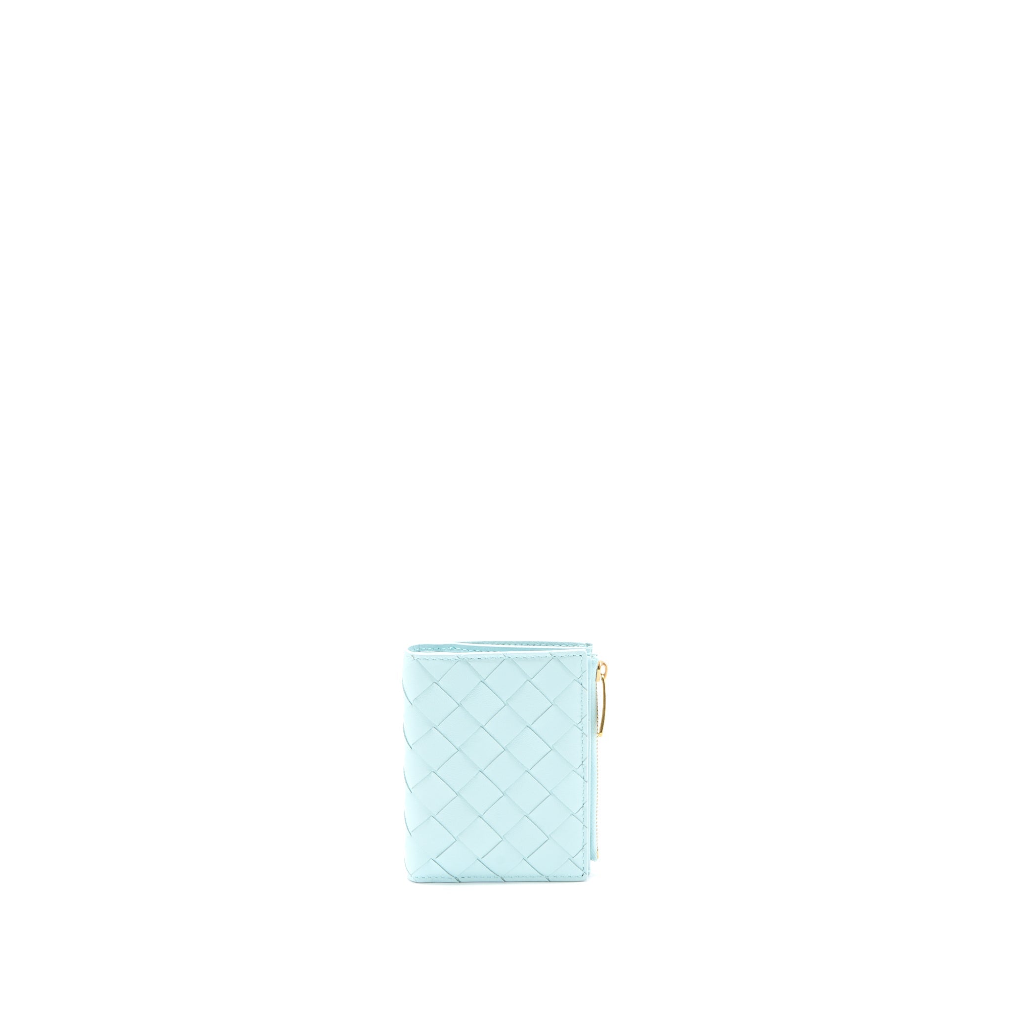 bottega-veneta-bi-fold-zip-wallet-lambskin-light-blue-ghw