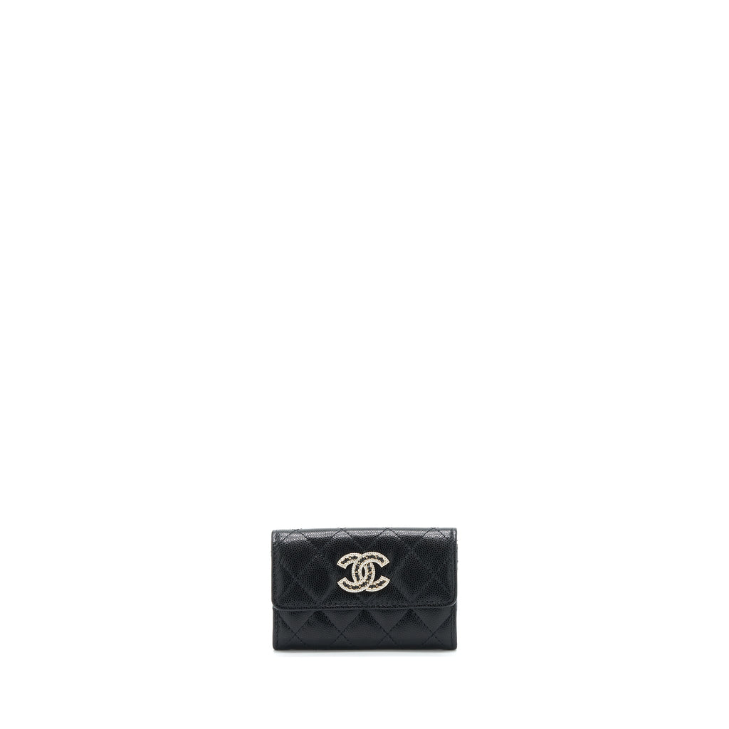 chanel-22s-detailed-logo-mini-flap-card-holder-caviar-black-lghw