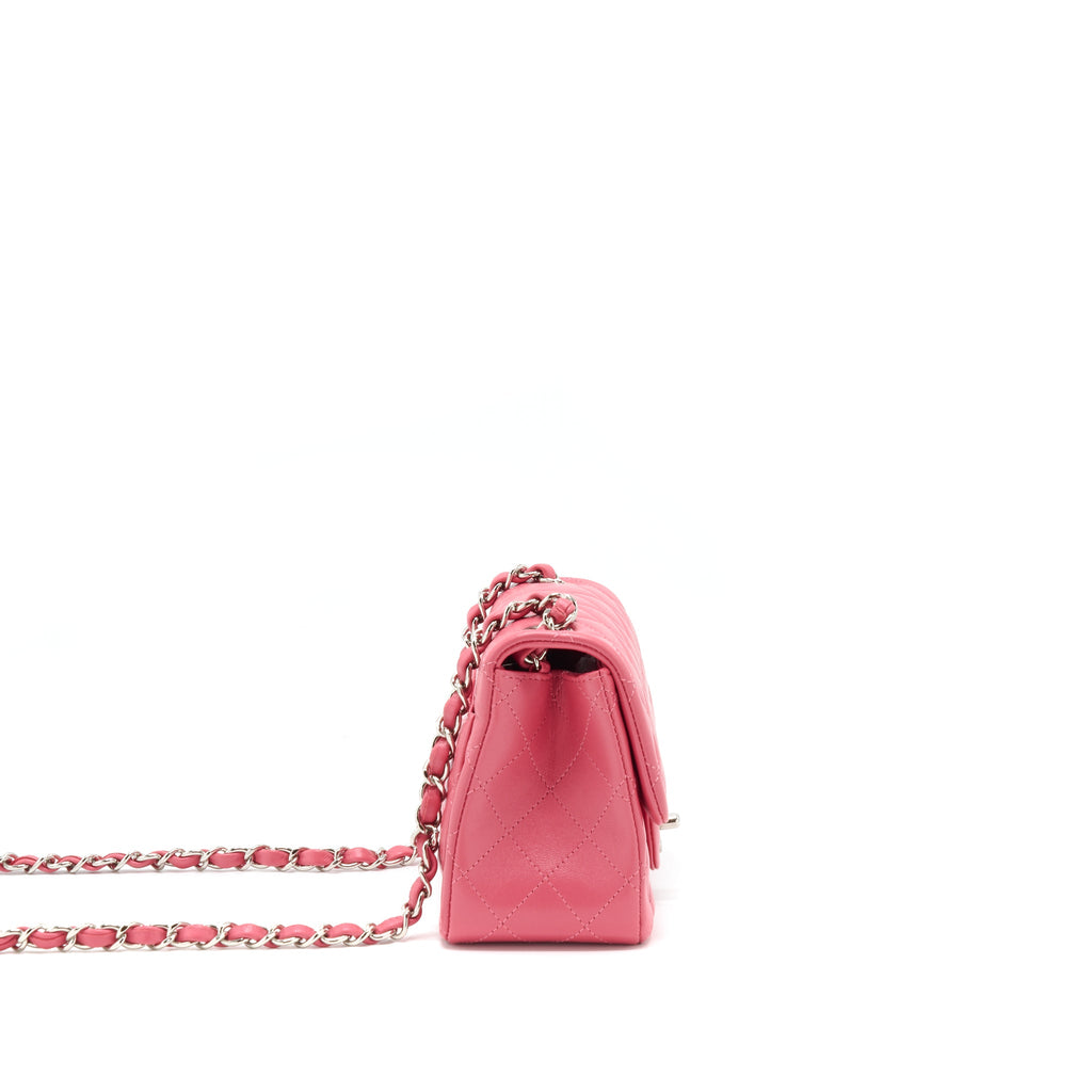 chanel-mini-square-flap-bag-lambskin-pink-shw