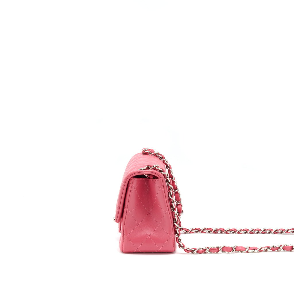 chanel-mini-square-flap-bag-lambskin-pink-shw