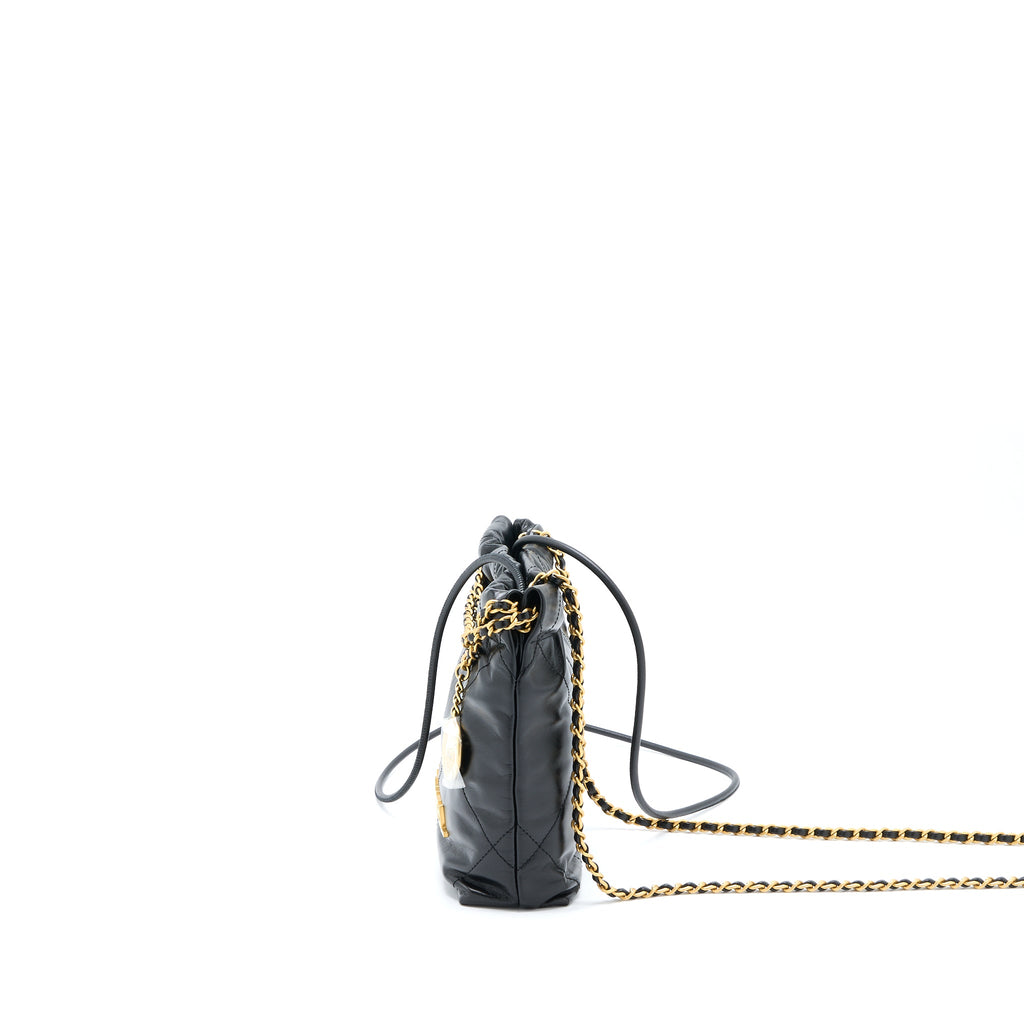 chanel-mini-22-bag-shiny-calfskin-black-brushed-ghw-microchip