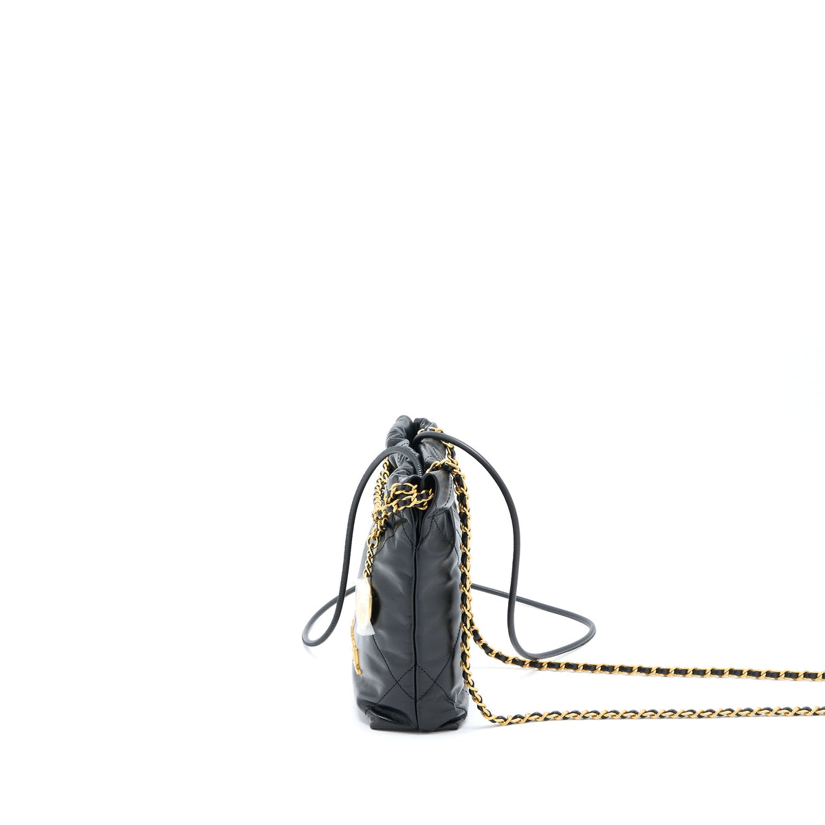 chanel-mini-22-bag-shiny-calfskin-black-brushed-ghw-microchip