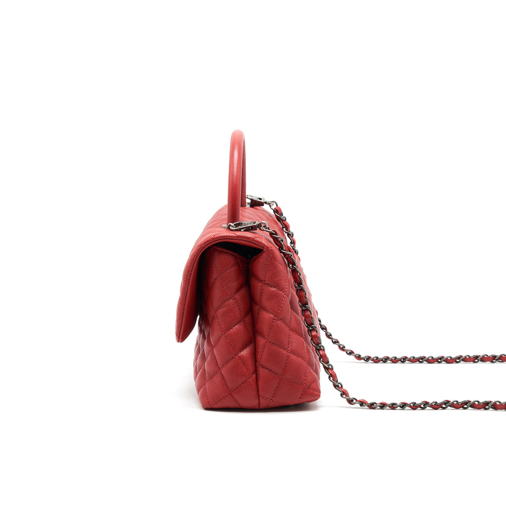 chanel-coco-handle-small-flap-bag-red-calfskin-rshw