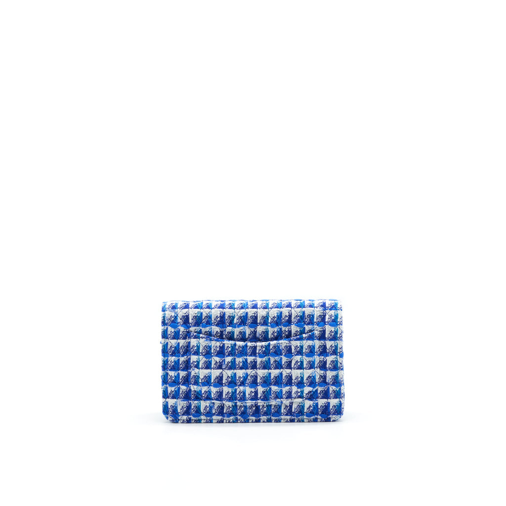 chanel-tweed-quilted-wallet-on-chain-woc-blue