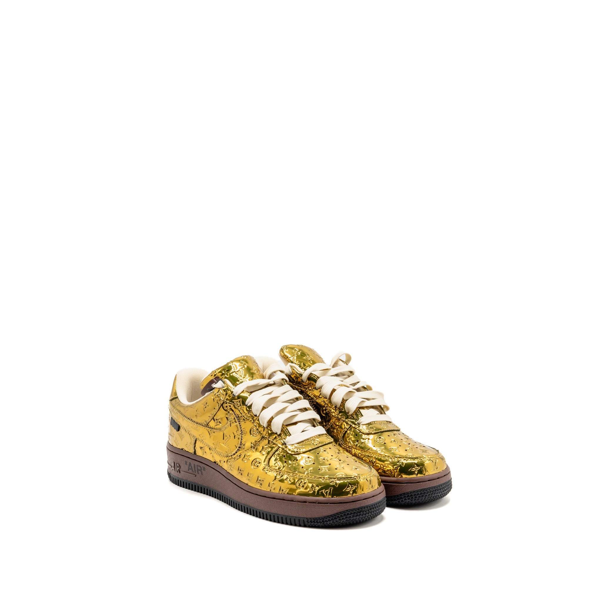 louis-vuitton-x-nike-size-us7-air-force-1-sneaker-monogram-leather-metallic-gold-1