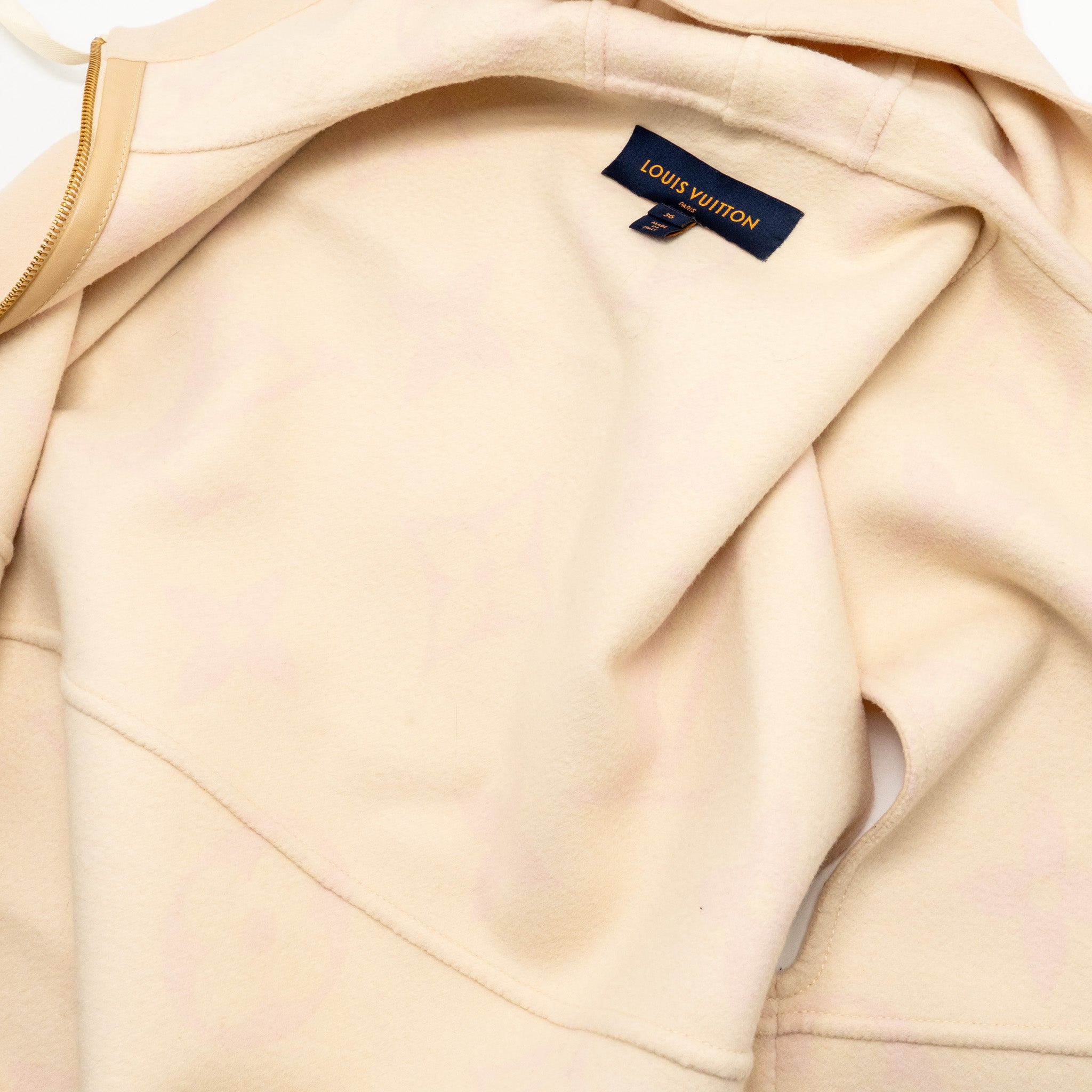 louis-vuitton-size-36-sleeveless-hooded-zip-up-coat-wool-cream-beige