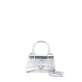 balenciaga-hourglass-xs-embossed-calfskin-silver-shw