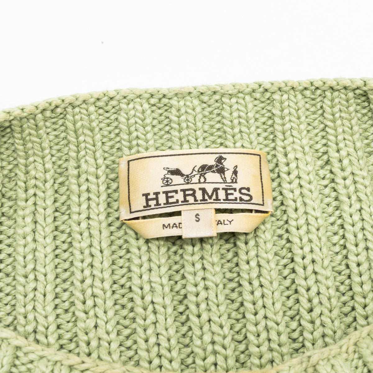 hermes-size-s-sweat-shirt-cotton-green