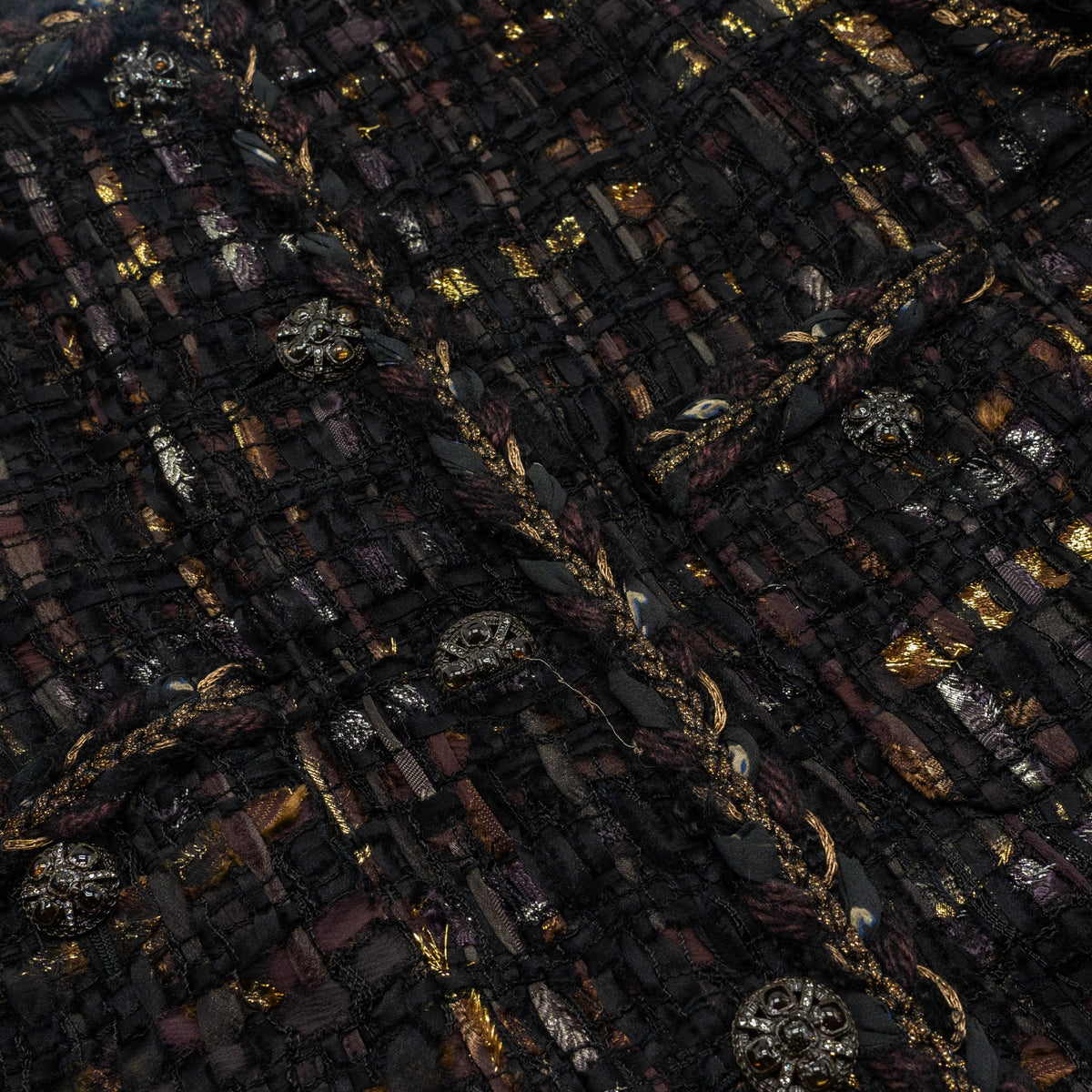chanel-size-46-tweed-jacket-multicolor-black-burgundy-gold