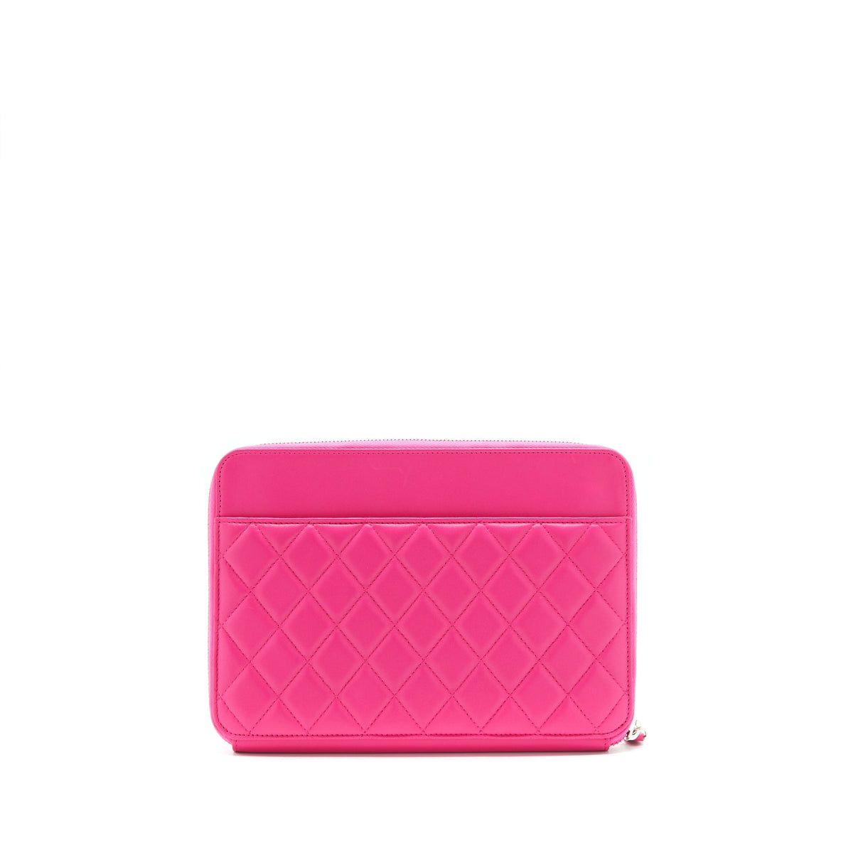 chanel-quilted-zipper-clutch-lambskin-pink-shw