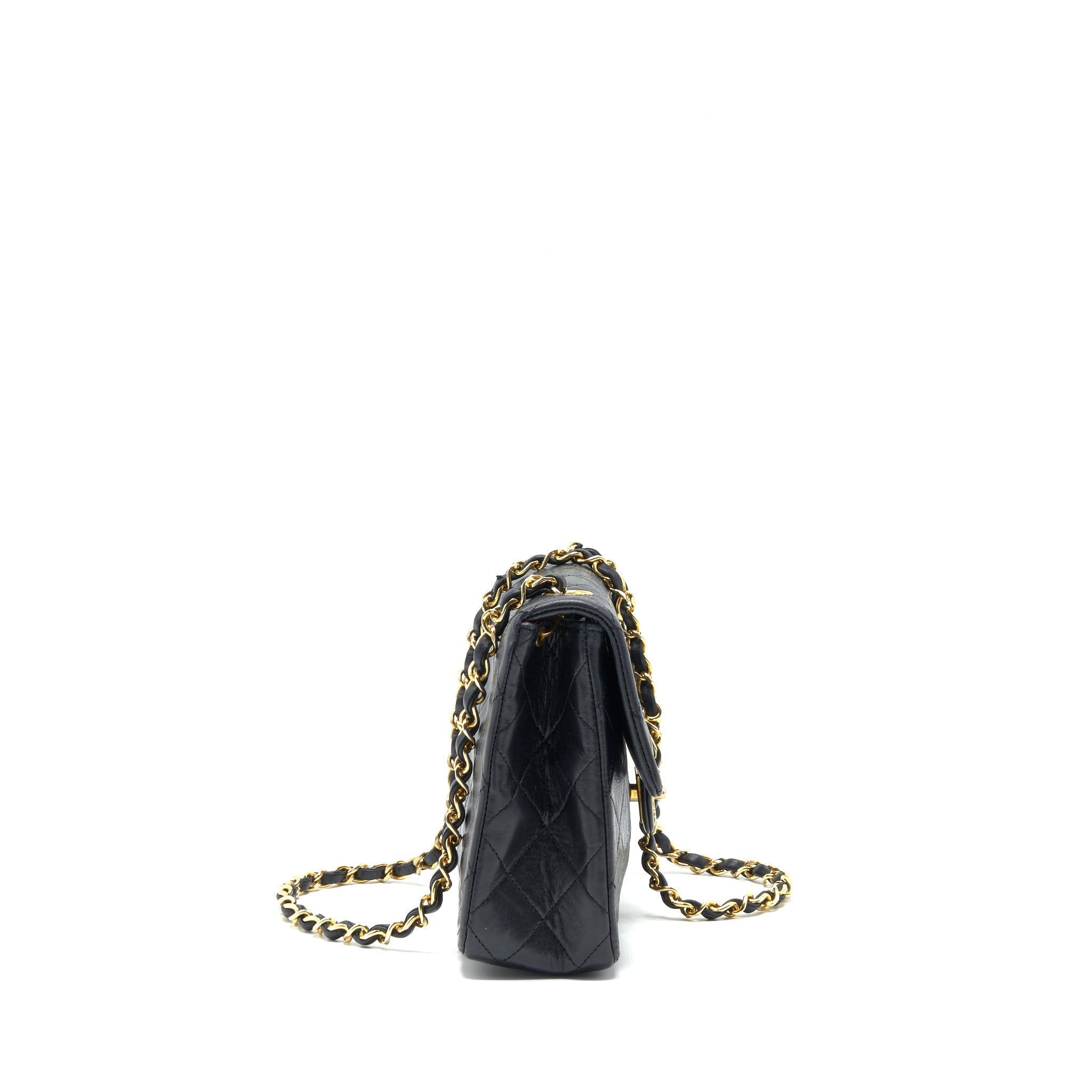 chanel-vintage-small-flap-bag-lambskin-black-ghw