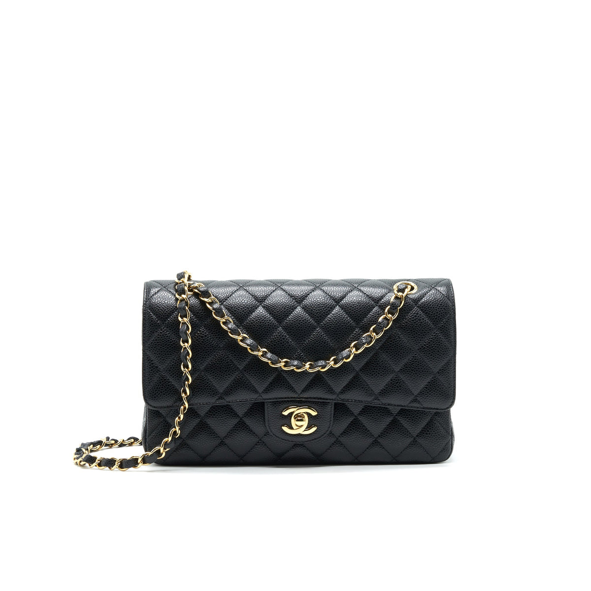 chanel-medium-classic-double-flap-caviar-in-black-ghw