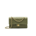 chanel-chevron-medium-classic-double-flap-bag-olive-green-ghw