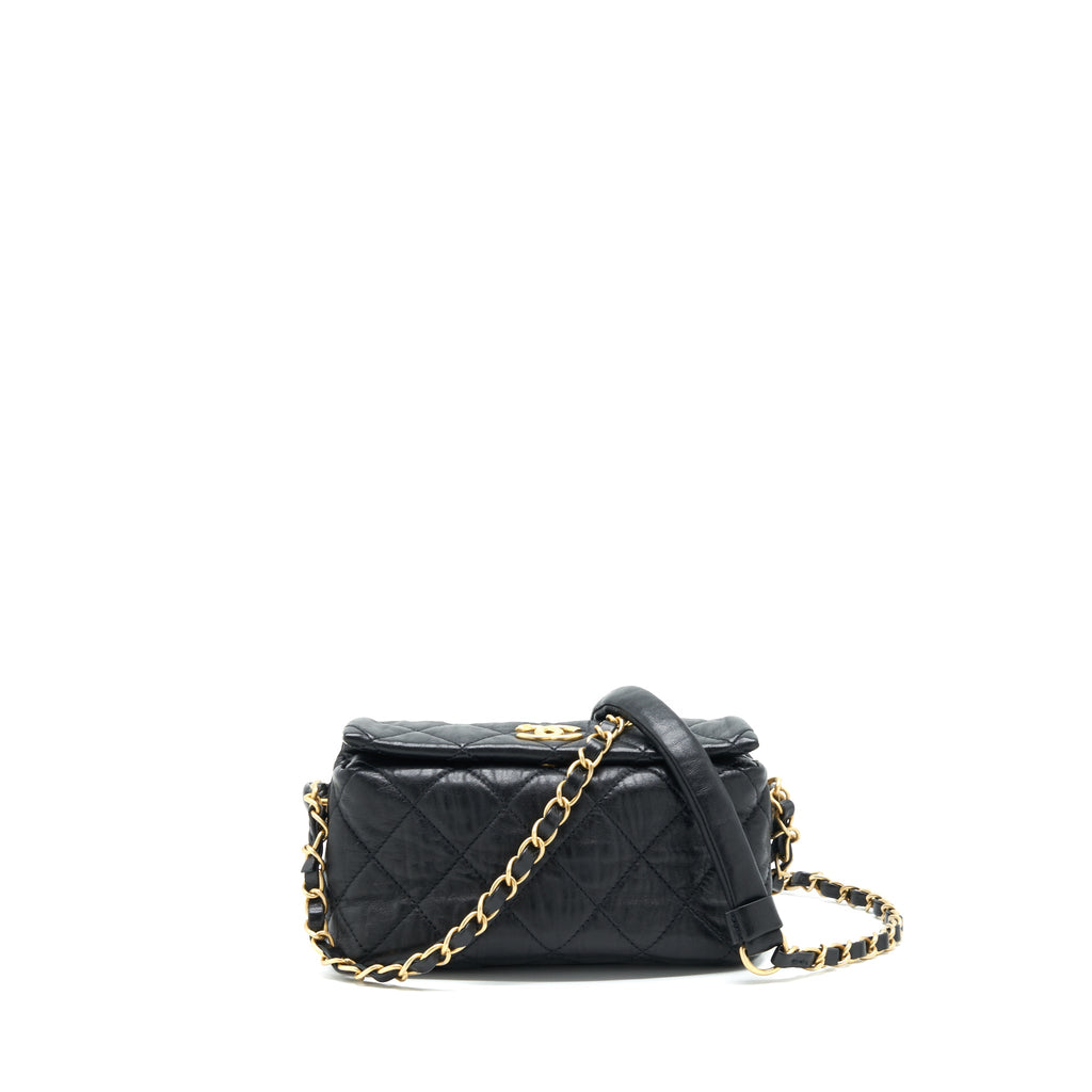 chanel-small-cc-wrapped-strap-bag-lambskin-black-in-crumpled-ghw