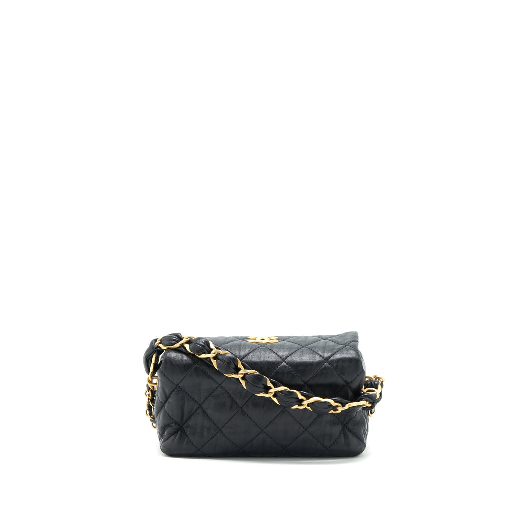 chanel-small-cc-wrapped-strap-bag-lambskin-black-in-crumpled-ghw
