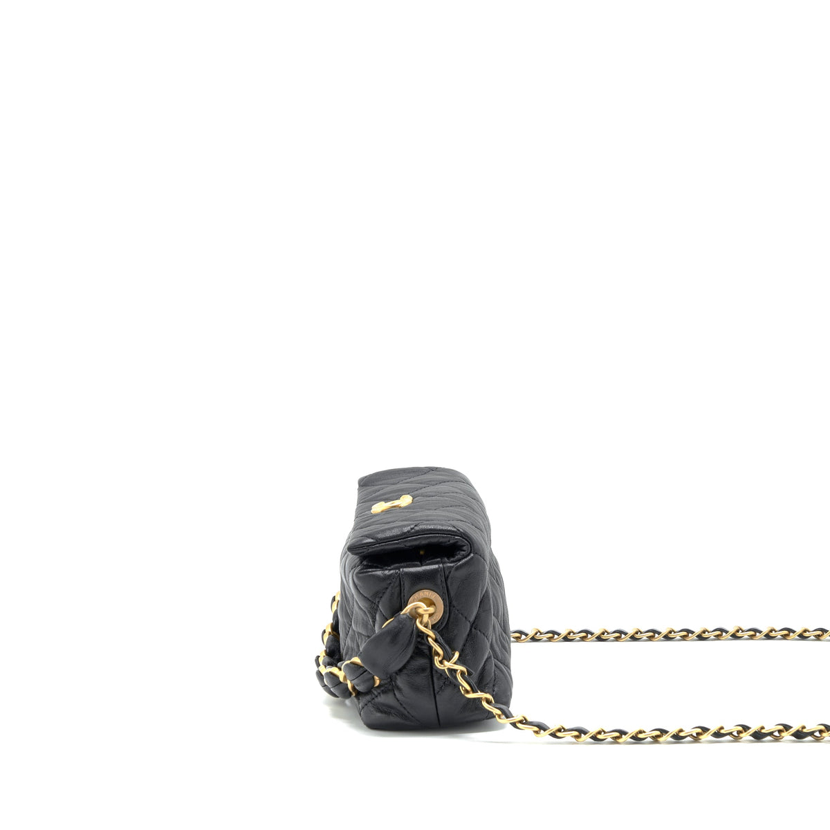 chanel-small-cc-wrapped-strap-bag-lambskin-black-in-crumpled-ghw