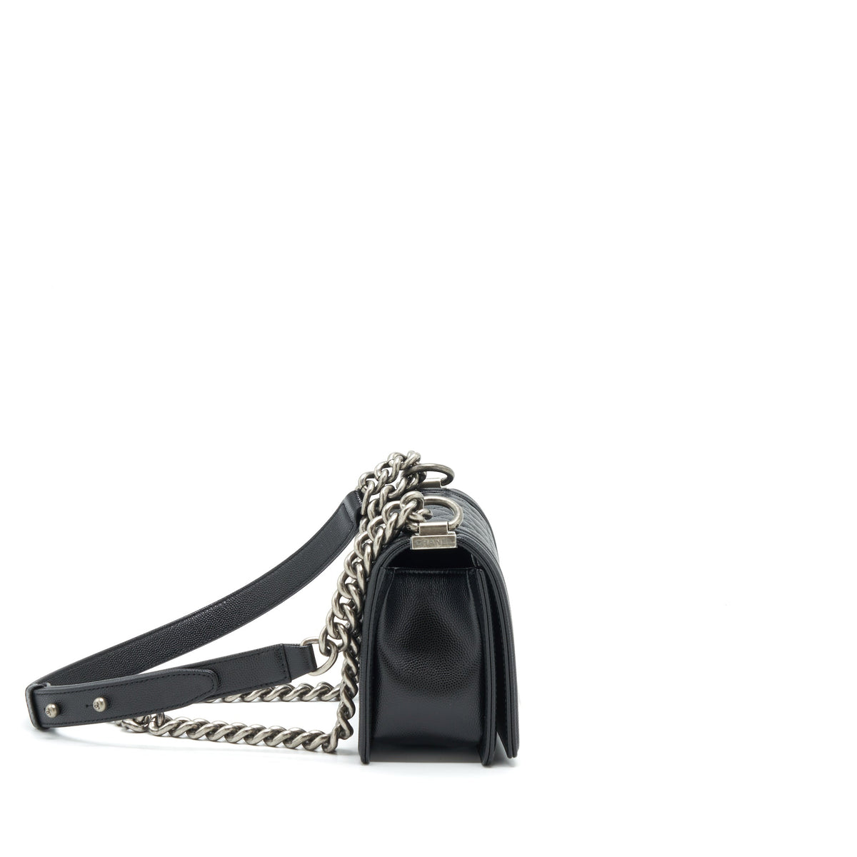 chanel-small-boy-bag-caviar-black-ruthenium-sliver-hardware-microchip