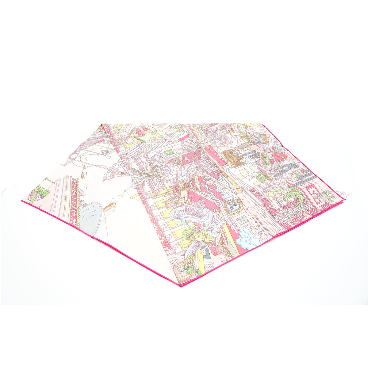 hermes-silk-scarf-legende-du-cheval-a-plumes
