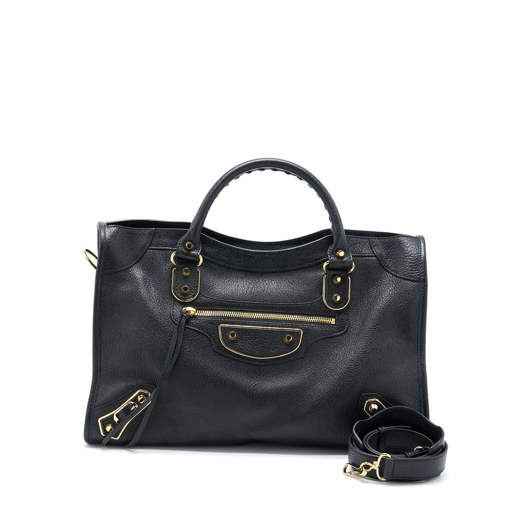 balenciaga-edge-city-bag-goatskin-black-ghw