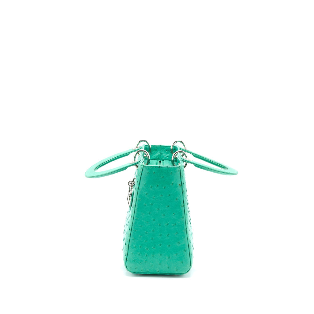 copy-of-dior-medium-lady-dior-ostrich-green-shw