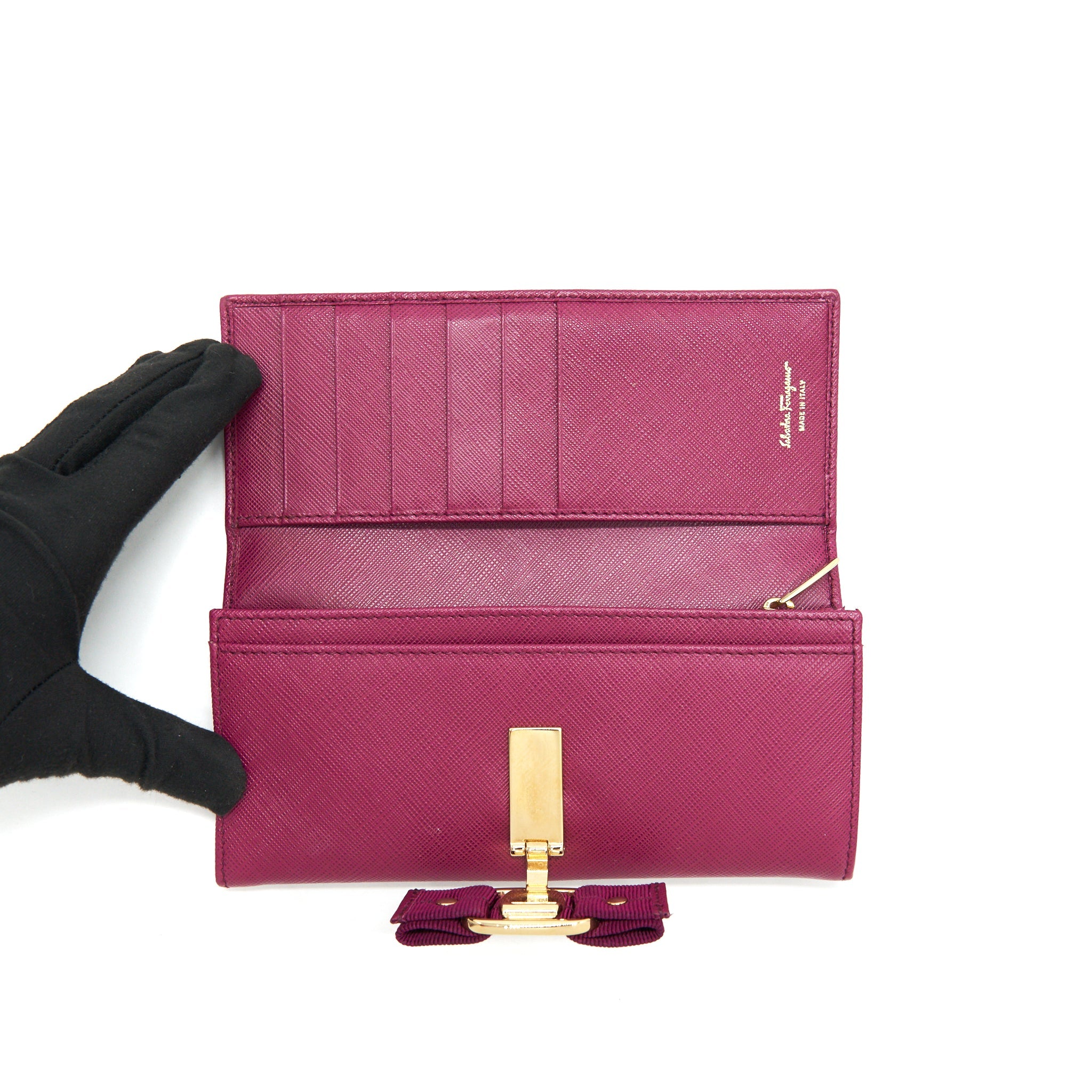 salvatore-ferragamo-ribbon-wallet-deep-pink