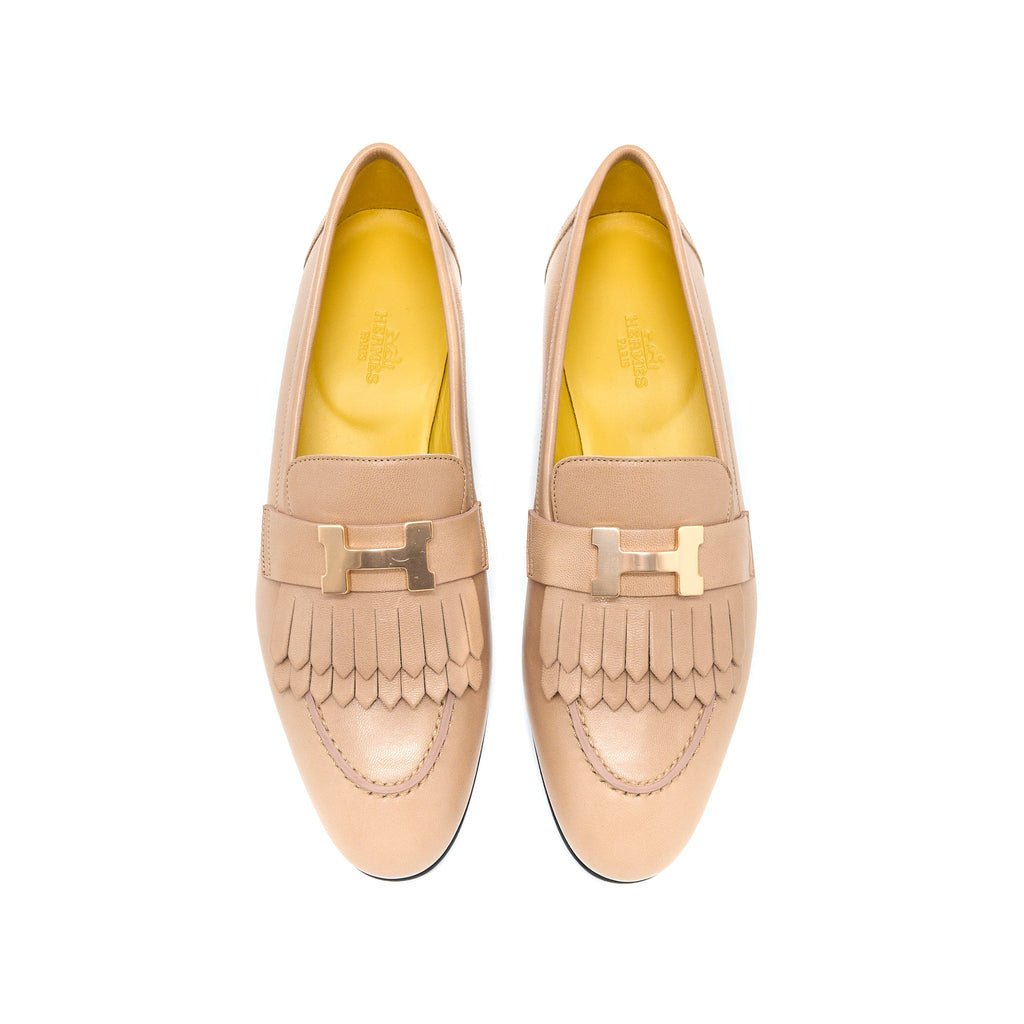 hermes-size-38-royal-loafer-beige-argile-rghw