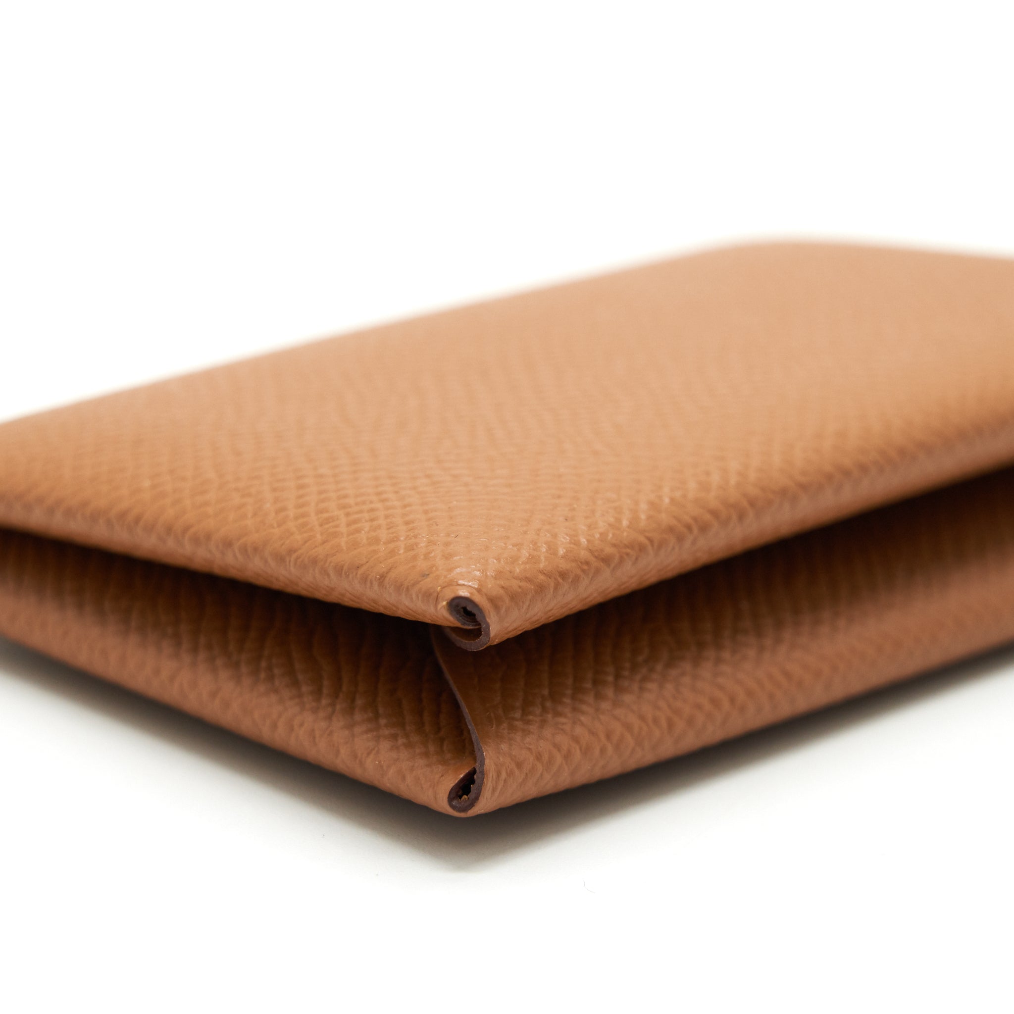 hermes-calvi-card-holder-gold