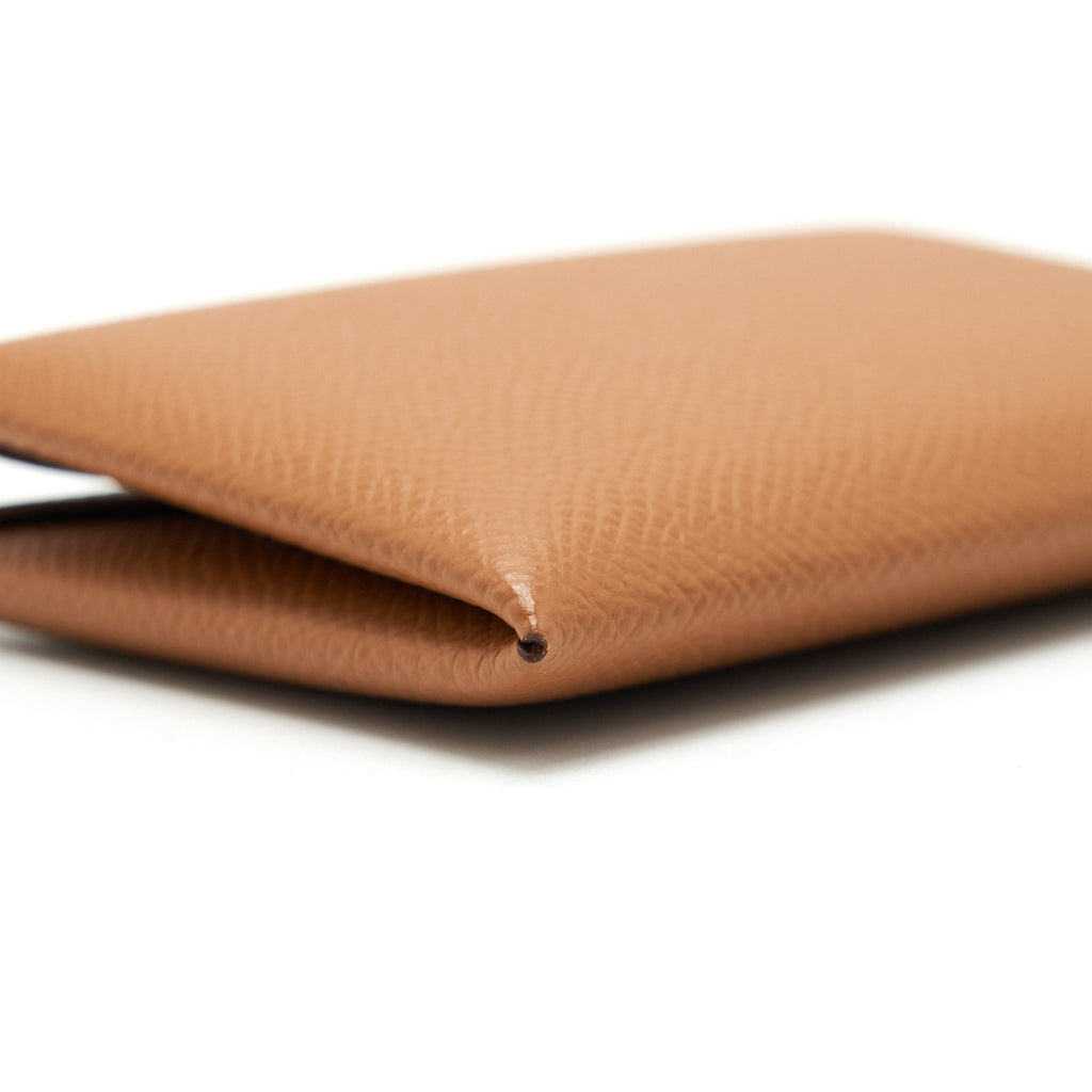 hermes-calvi-card-holder-gold