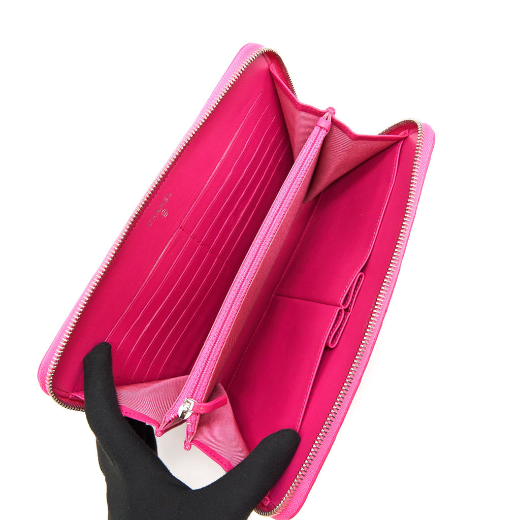 chanel-quilted-zipper-clutch-lambskin-pink-shw