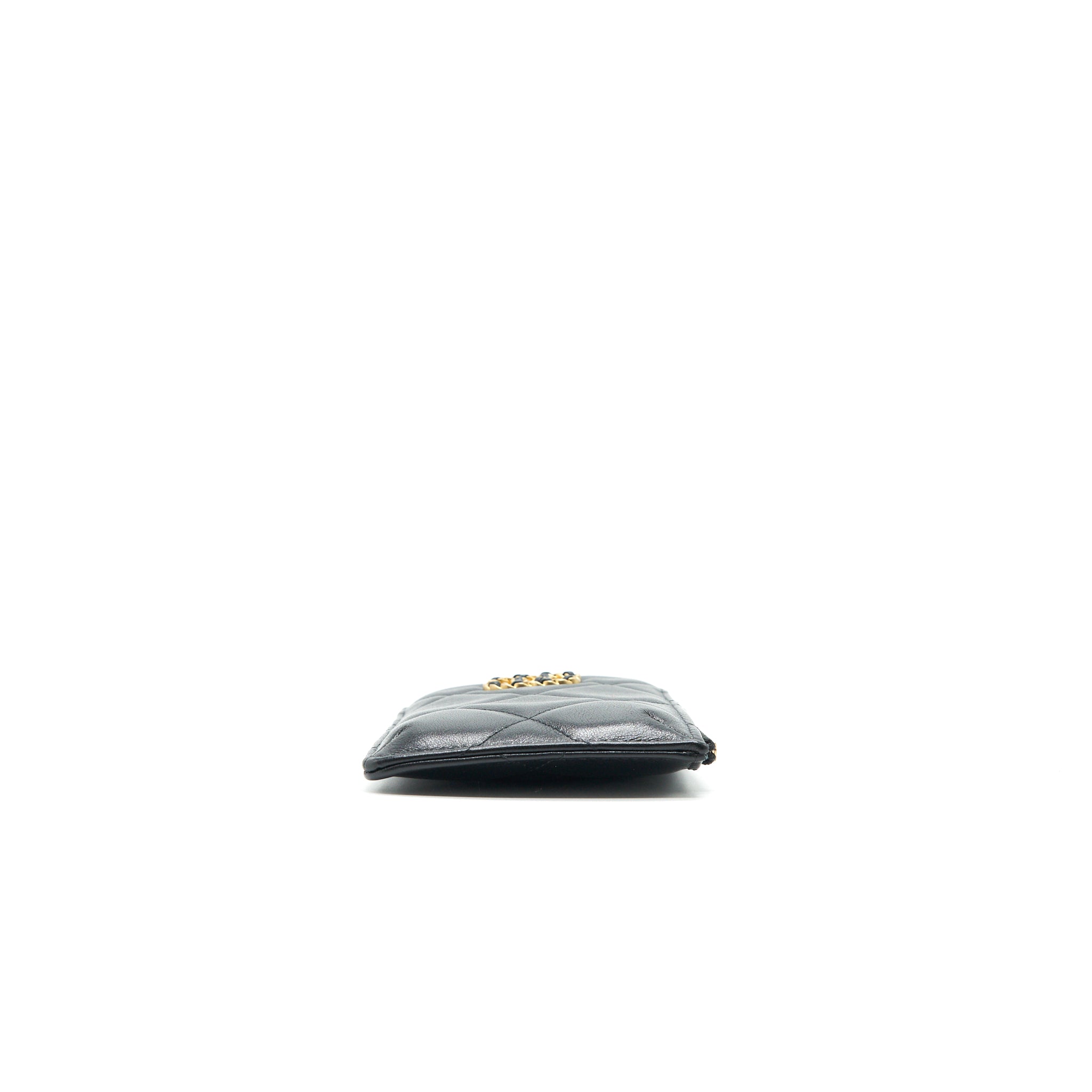 chanel-19-phone-and-card-holder-lambskin-quilted-black