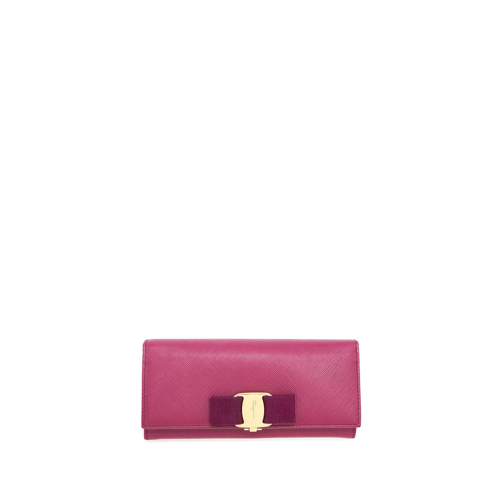 salvatore-ferragamo-ribbon-wallet-deep-pink