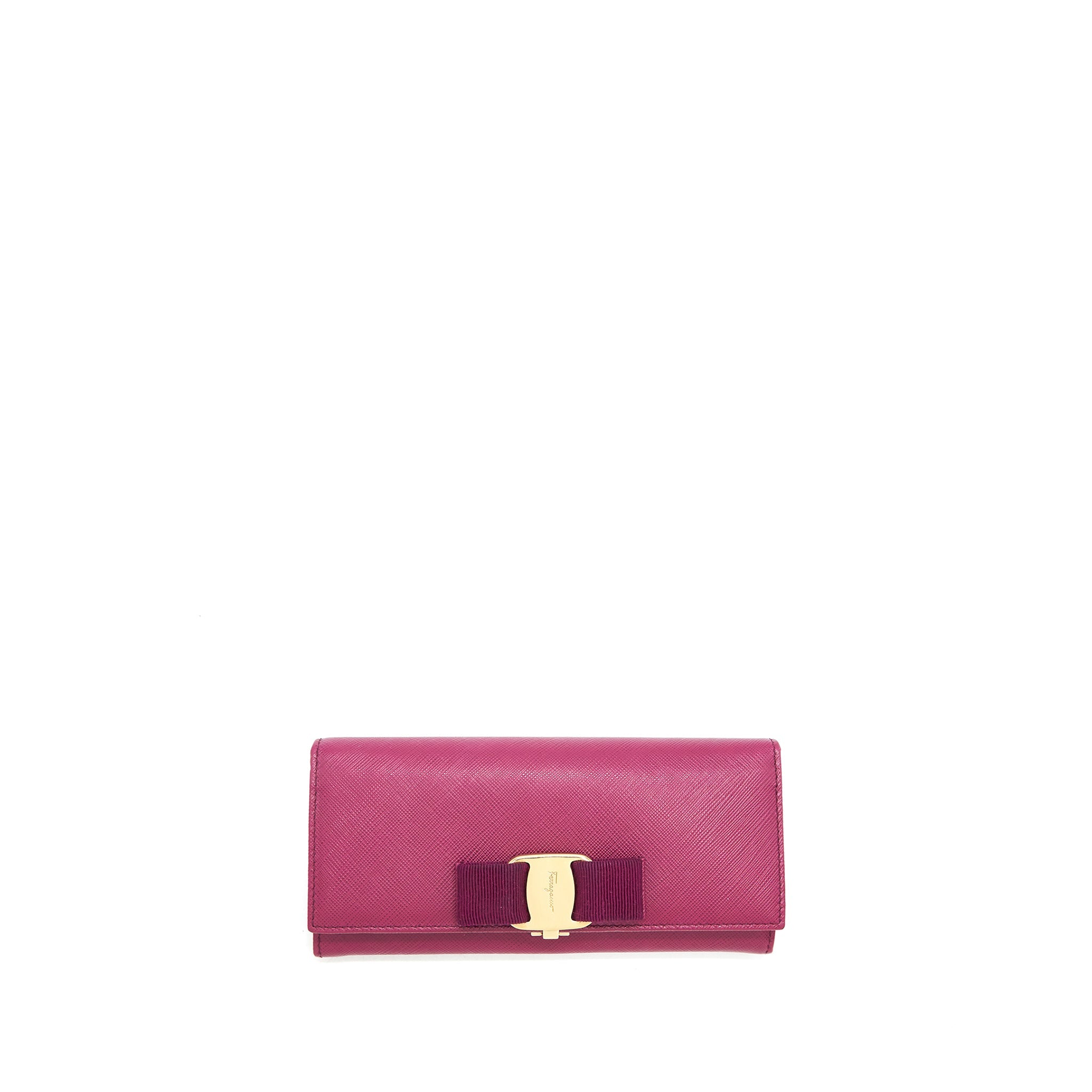 salvatore-ferragamo-ribbon-wallet-deep-pink