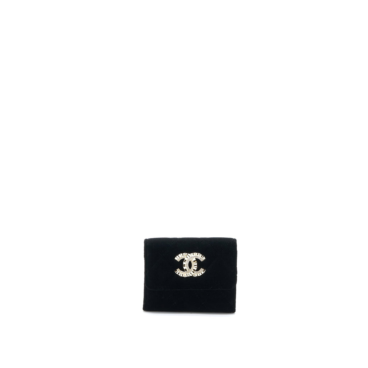 chanel-21a-flap-card-holder-velvet-black-lghw