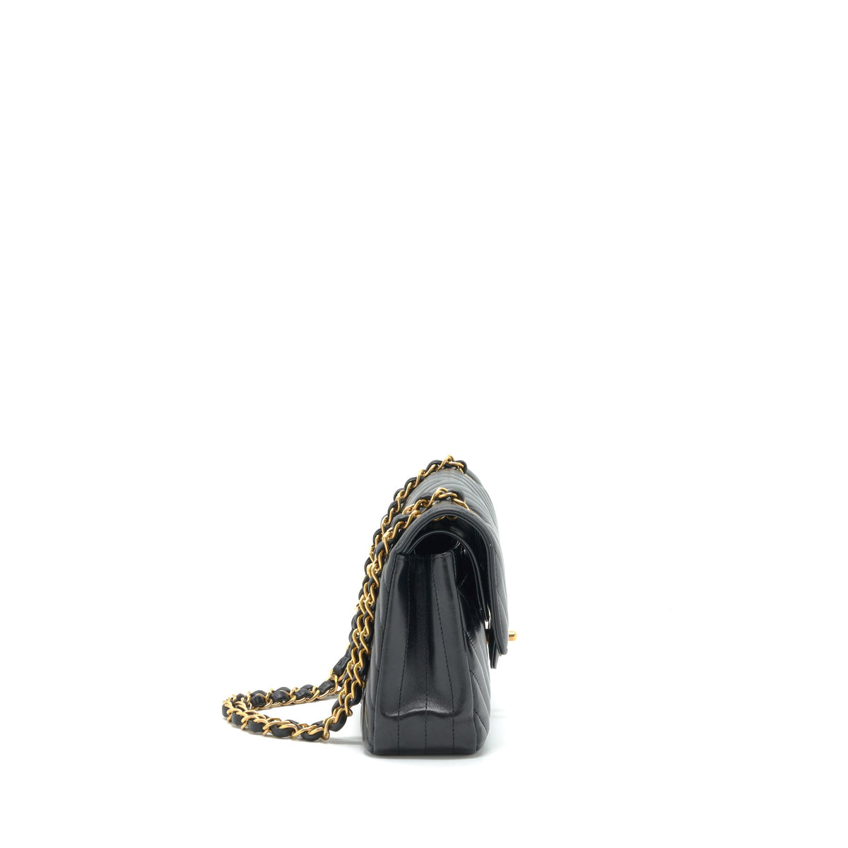 chanel-small-classic-double-flap-bag-chevron-lambskin-black-ghw