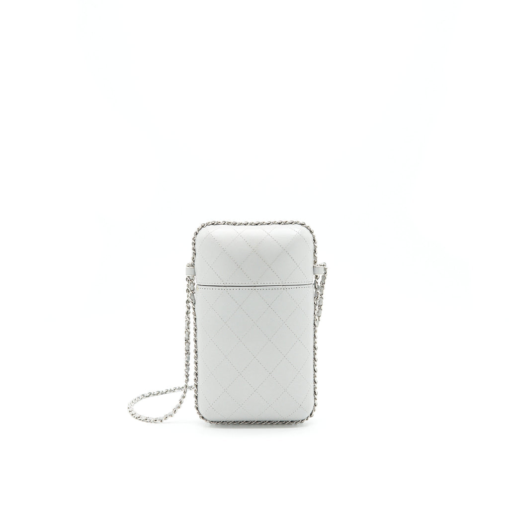 chanel-grey-vanity-case-for-phone-with-chain