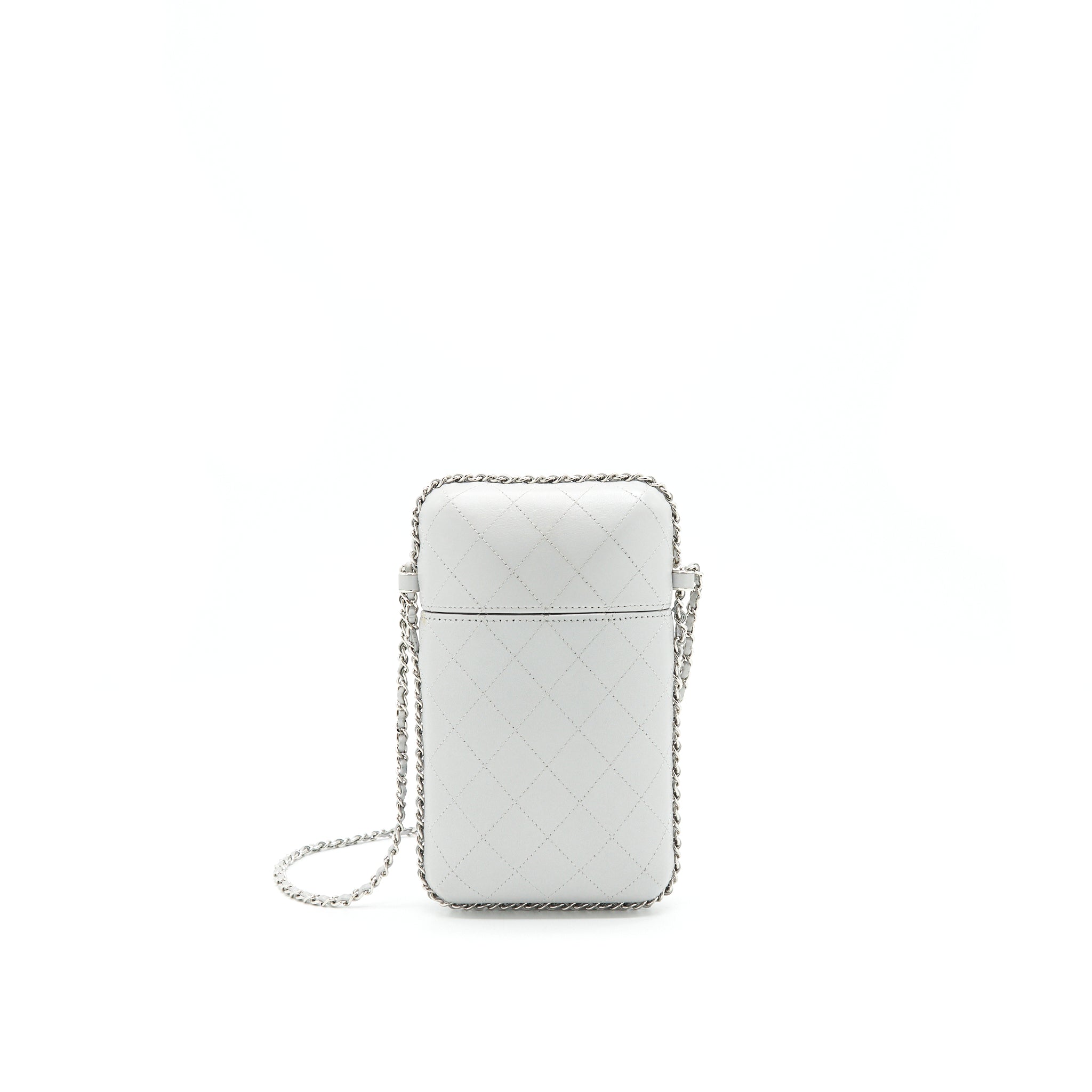 chanel-grey-vanity-case-for-phone-with-chain