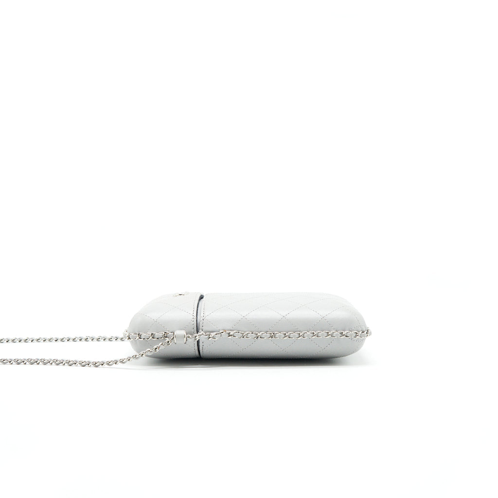 chanel-grey-vanity-case-for-phone-with-chain