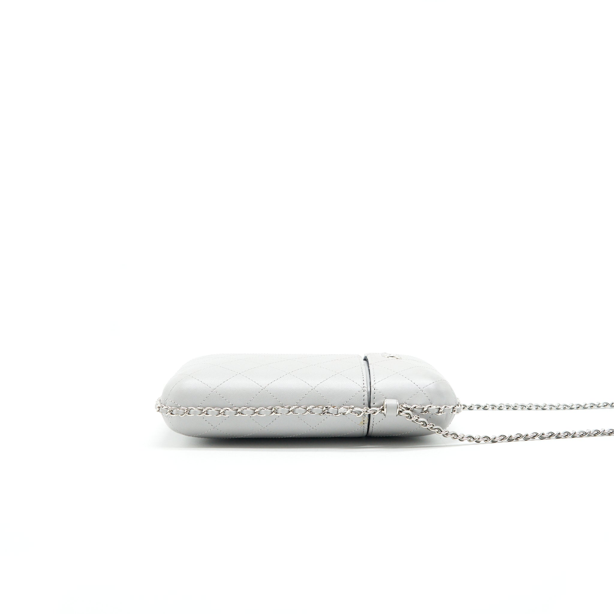 chanel-grey-vanity-case-for-phone-with-chain