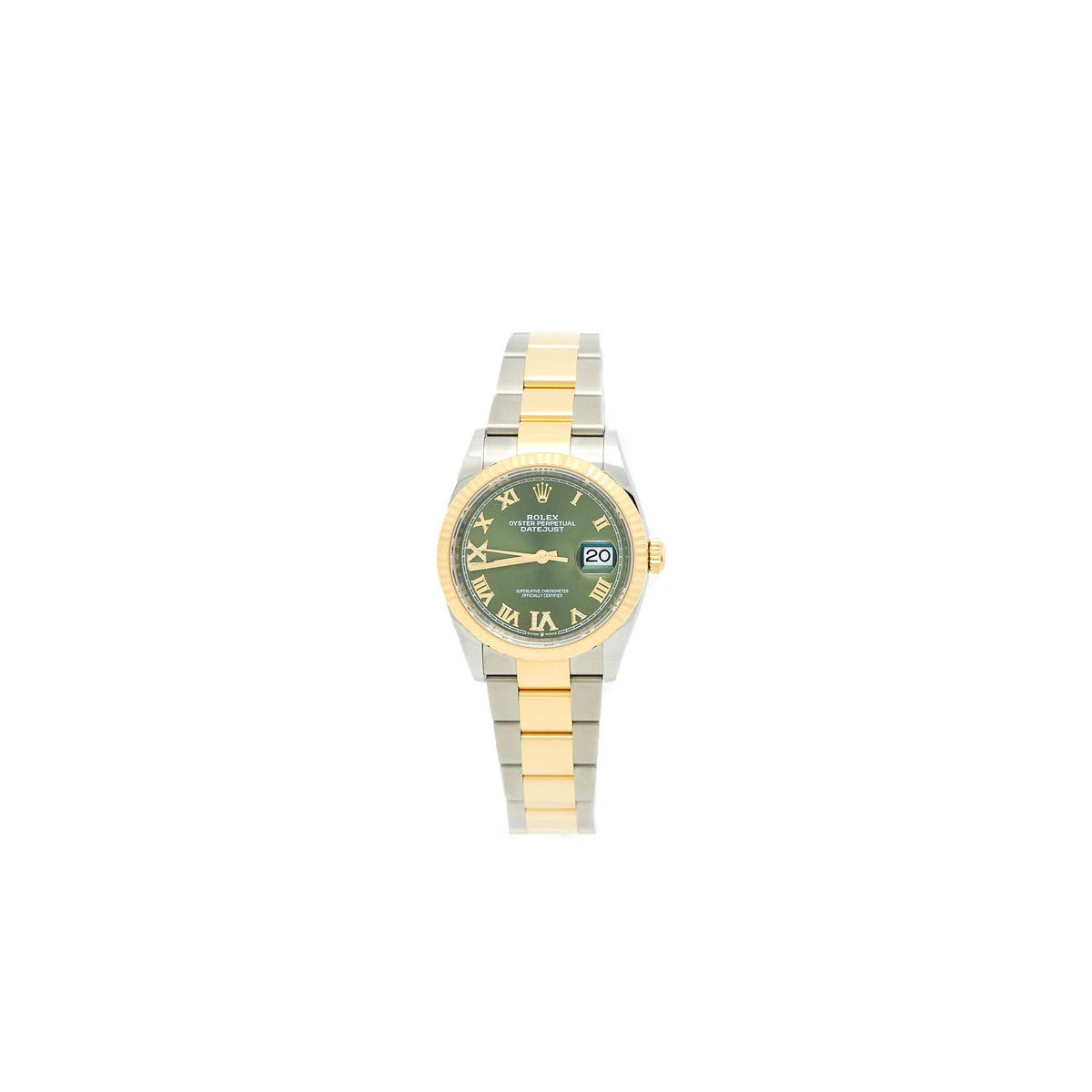 rolex-datejust-36-oyster-perpetual-yellow-gold-features-and-olive-green-diamond-set-oyster-bracelet-m-126233-0026