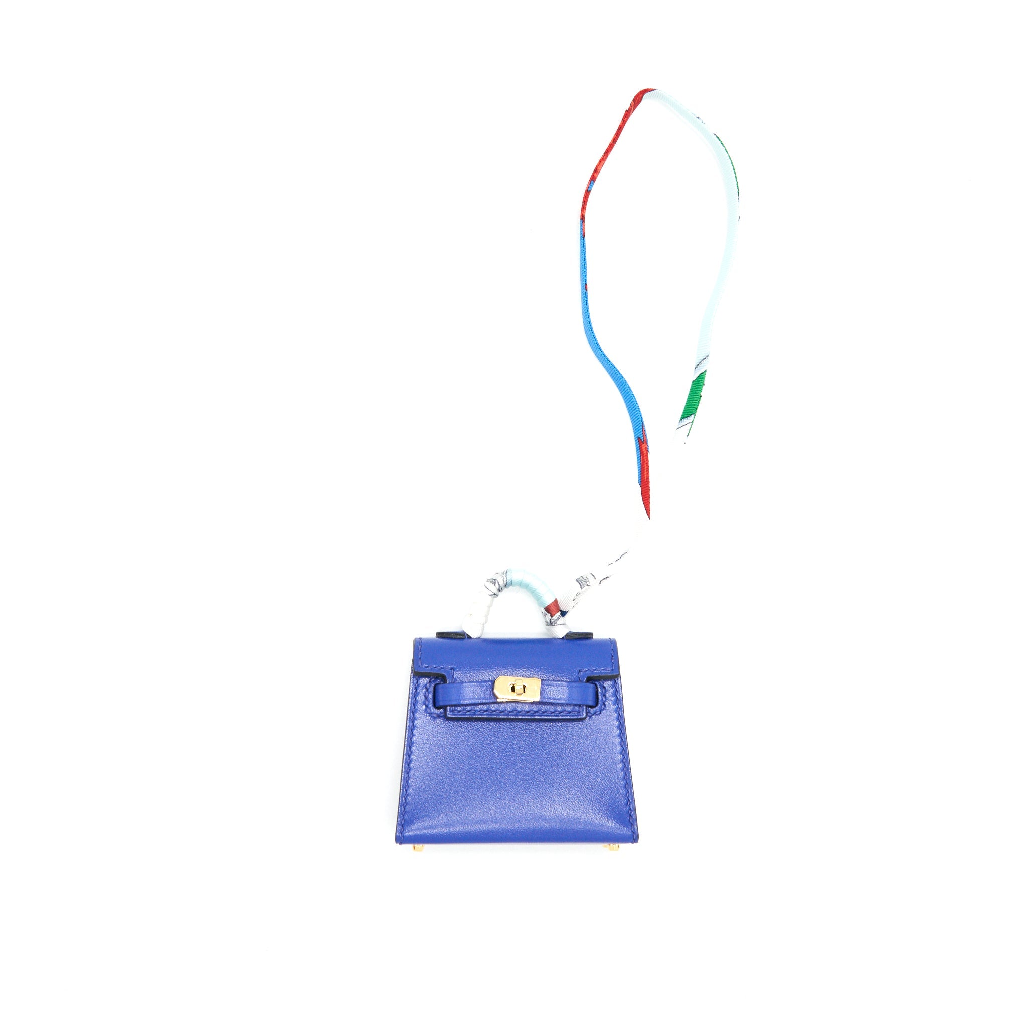 hermes-kelly-twilly-bag-charm-blue-electric-ghw
