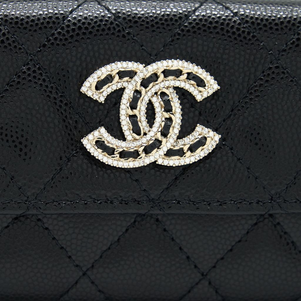 chanel-22s-detailed-logo-mini-flap-card-holder-caviar-black-lghw