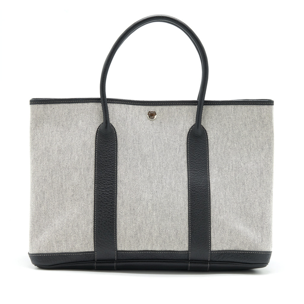 hermes-vintage-herbag-36-canvas-black-light-grey