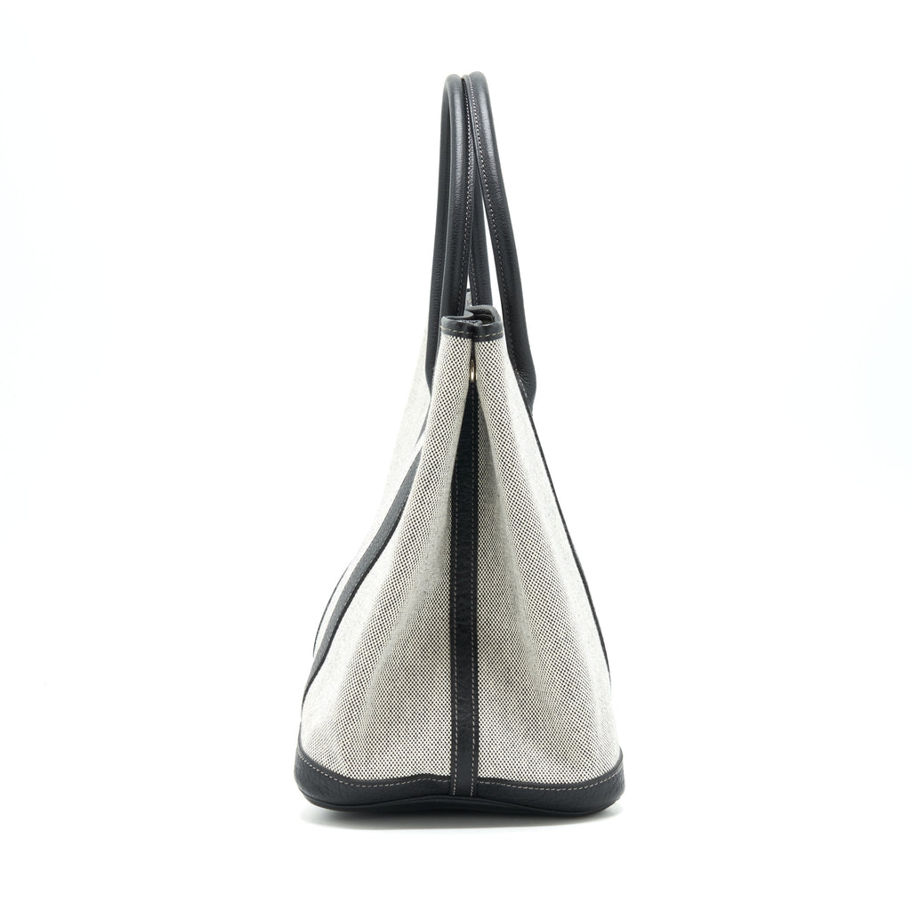 hermes-vintage-herbag-36-canvas-black-light-grey