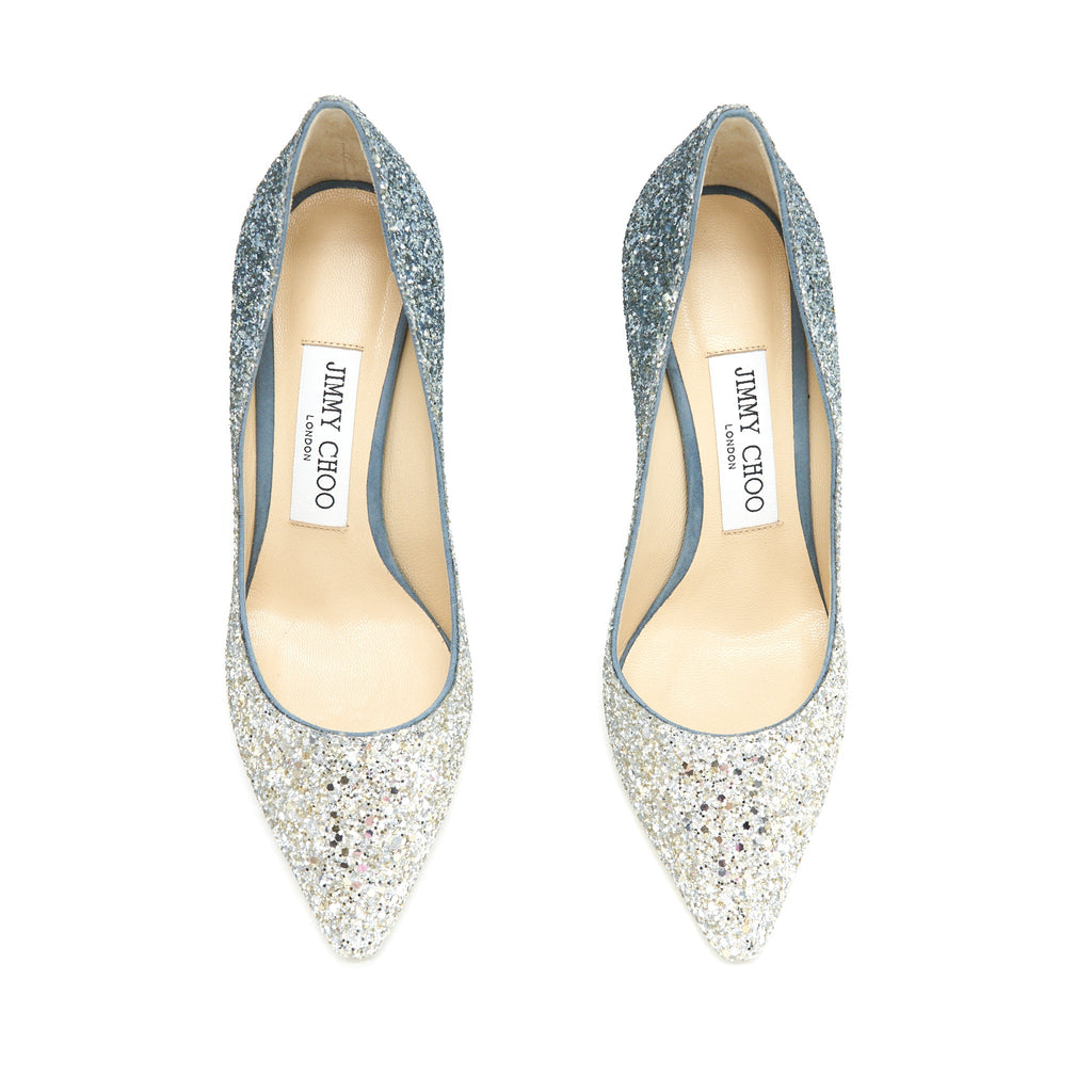 jimmy-choo-size-35-romy-85-silver-dusk-blue